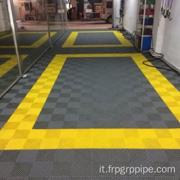 Reticoli del pavimento di scarico di autolavaggio in fibra di vetro GRP FRP